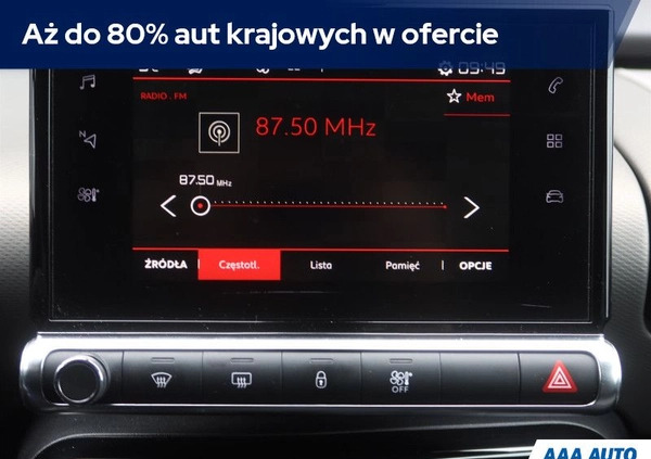 Citroen C4 Cactus cena 59000 przebieg: 49458, rok produkcji 2019 z Ostróda małe 211